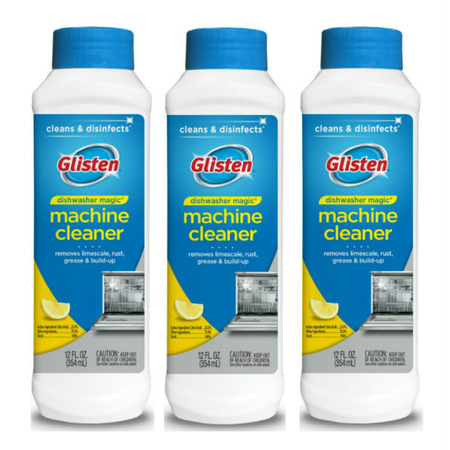 Glisten Glisten Dishwasher Magic Machine Cleaner and Disinfectant, 3 Bottles BND01726
